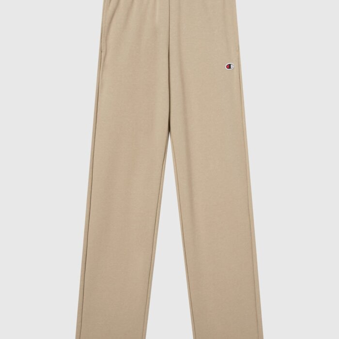 Tepláky CHAMPION krémové Straight Hem Pants 118696 MS041 DUN