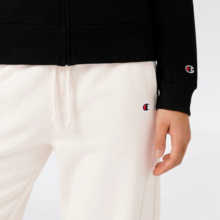 Tepláky CHAMPION krémové Barrel Leg Drawstrings Pants 118741 YS084 EGT