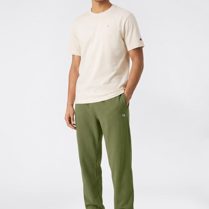 Tričko CHAMPION krémové SS Tee Crewneck T Shirt 220278 YS084 EGT