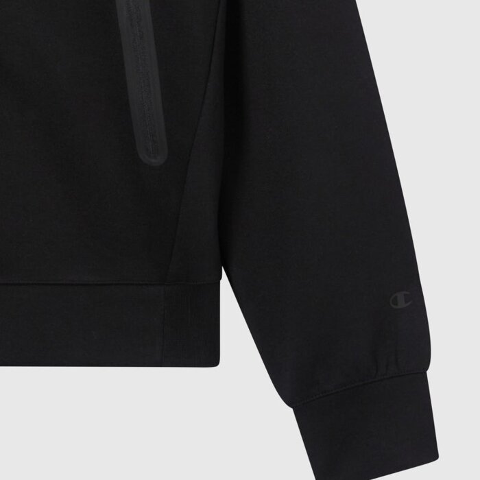 Mikina CHAMPION čierna Hooded Full Zip Sweatshirt 221350 KK001 NBK