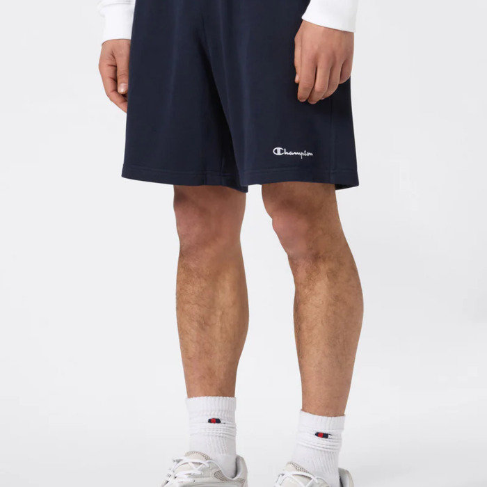 Šortky CHAMPION modré Bermuda 221806 BS501 NNY-NS