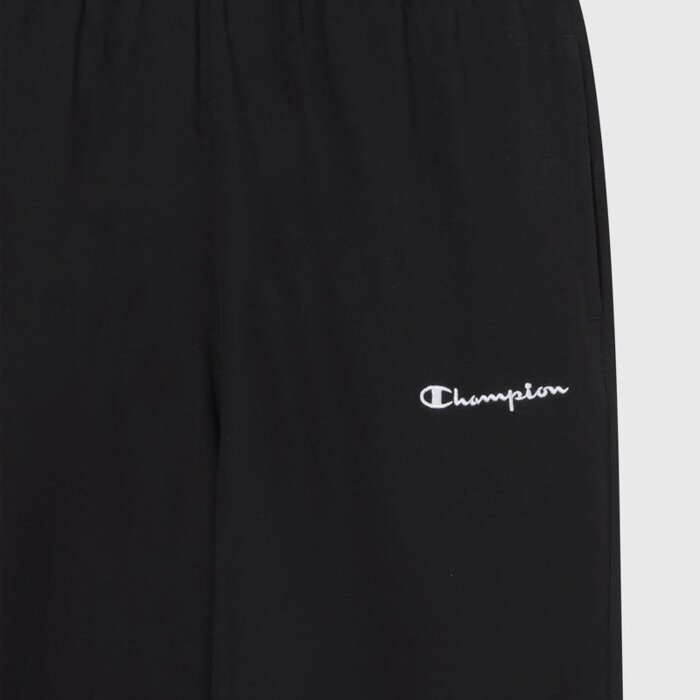 Tepláky CHAMPION čierne Straight Hem Pants 221803 KK001 NBK