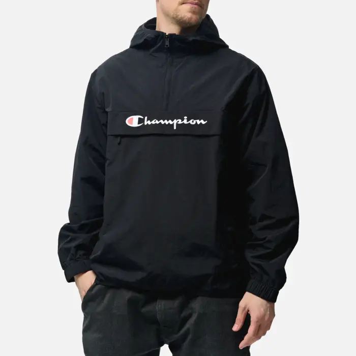 Bunda CHAMPION čierna HOODED JACKET 219914 KK001 NBK