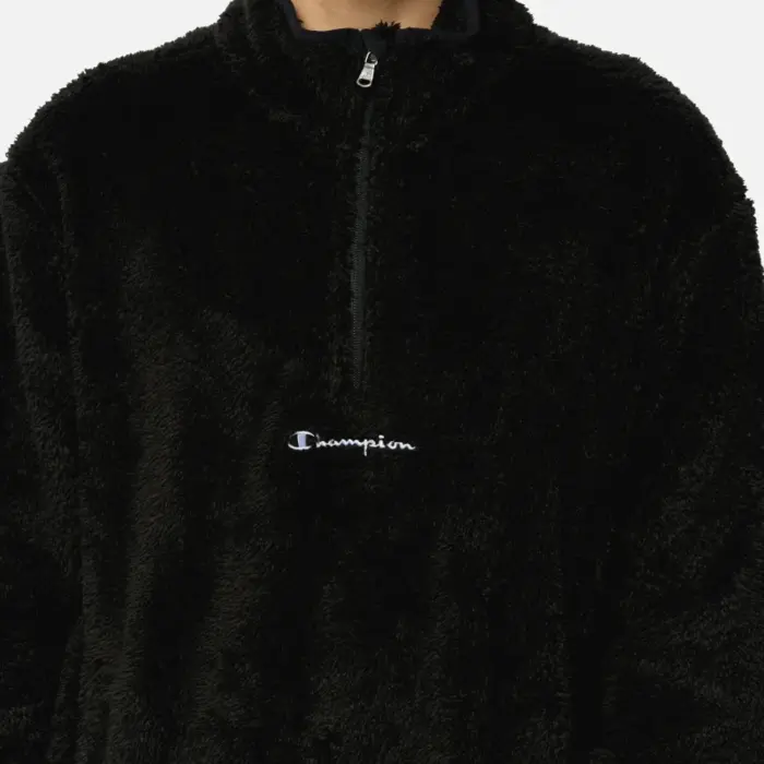 Mikina CHAMPION čierna Half Zip Top 220285 KK001 NBK