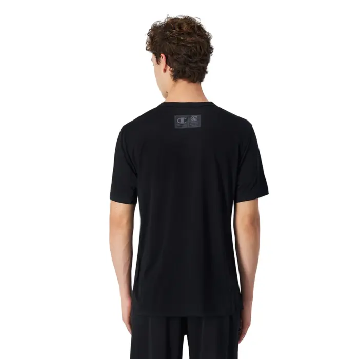 Tričko CHAMPION čierne Crewneck T Shirt 220382 KK001 NBK