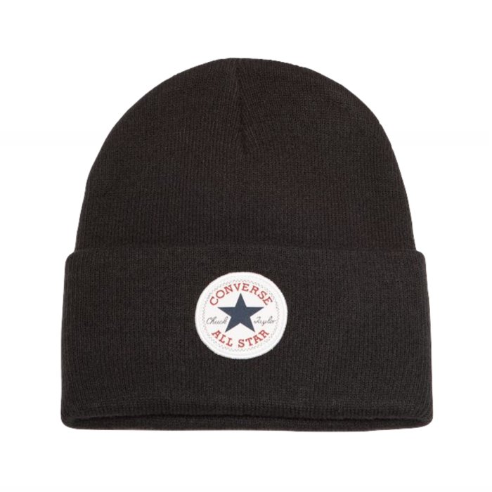 Čiapka Converse čierna Chuck Patch Beanie 10022137 A01