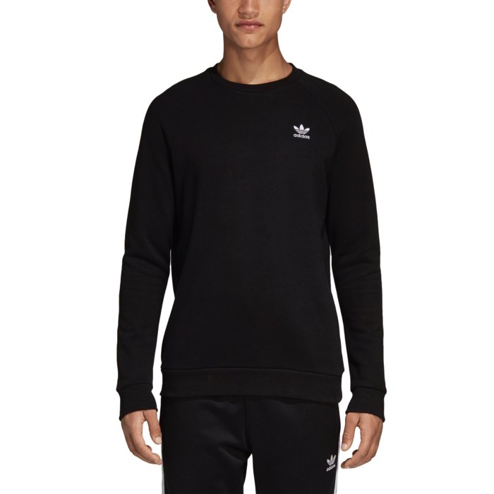 Mikina adidas čierna ESSENTIAL CREW DV1600