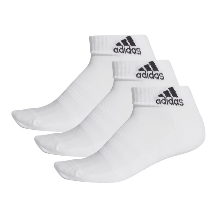 Ponožky adidas biele 3 páry CUSH ANK 3PP DZ9365