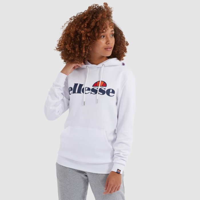 Mikina ELLESSE biela TORICES OH HOODIE SGS03244 908 WHT