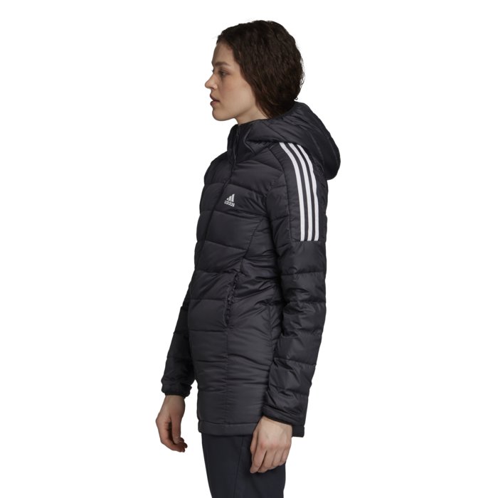 Zimná bunda adidas čierna W ESS DOWN PAR GH4590