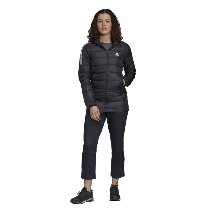 Zimná bunda adidas čierna W ESS DOWN PAR GH4590
