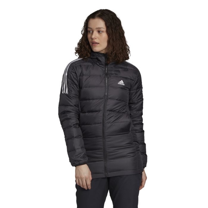 Zimná bunda adidas čierna W ESS DOWN PAR GH4590