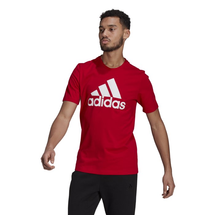Tričko adidas červené M BL SJ T GK9124