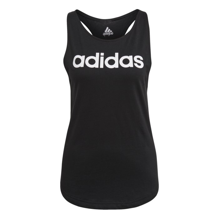 Tielko adidas čierne W LIN TANK GL0566
