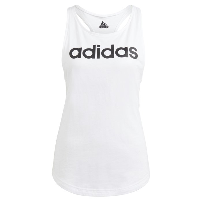 Tielko adidas biele W LIN TANK GL0567