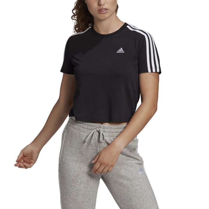 Tričko adidas čierne W 3S CRO T GL0777