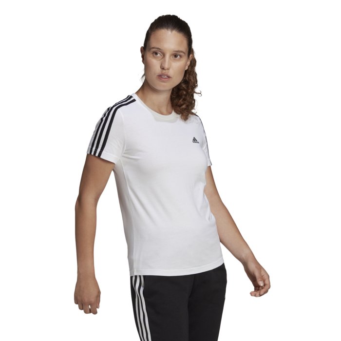 Tričko adidas biele W 3S T GL0783