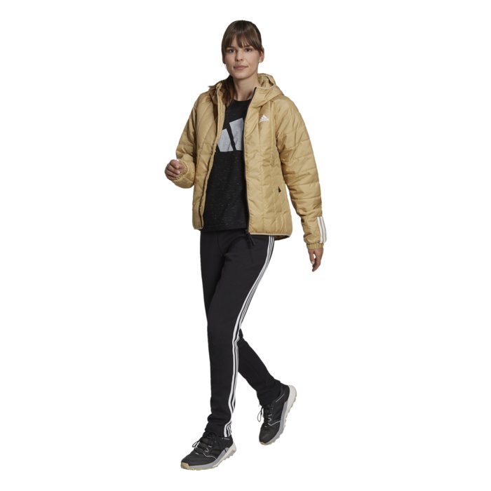 Zimná bunda adidas krémová W ITAVIC L HO J GT1690