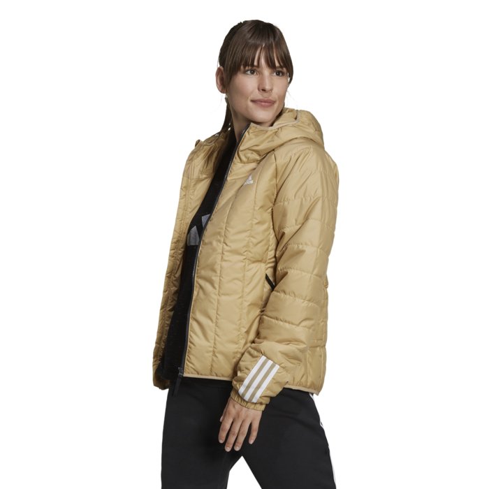 Zimná bunda adidas krémová W ITAVIC L HO J GT1690