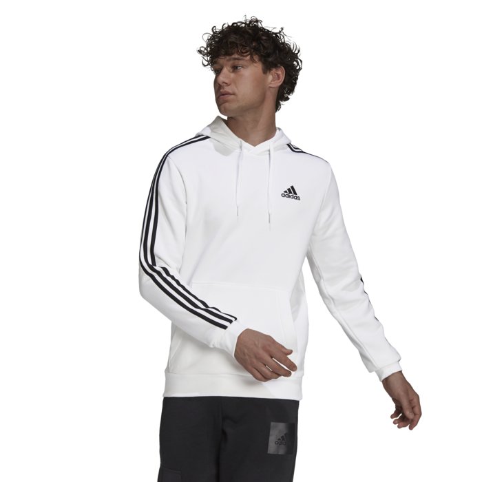 Mikina adidas biela M 3S FL HD GU2522