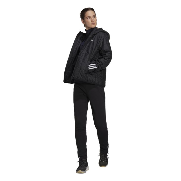 Zimná bunda adidas čierna W ITAVIC L HO J GU3957