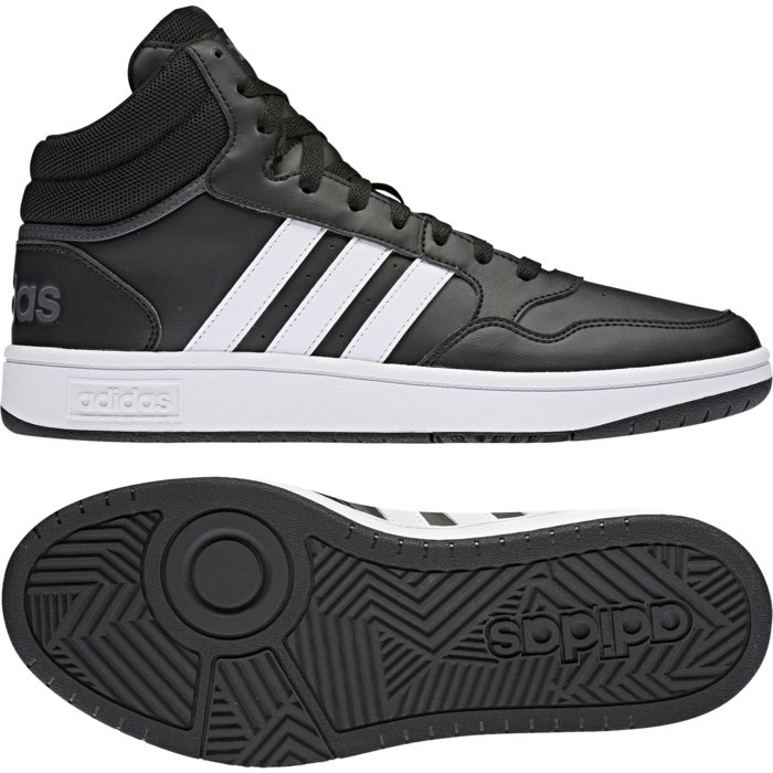 Obuv adidas čierna HOOPS MID 3.0 GW3020