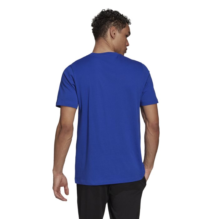 Tričko adidas modré M SL SJ T H12175