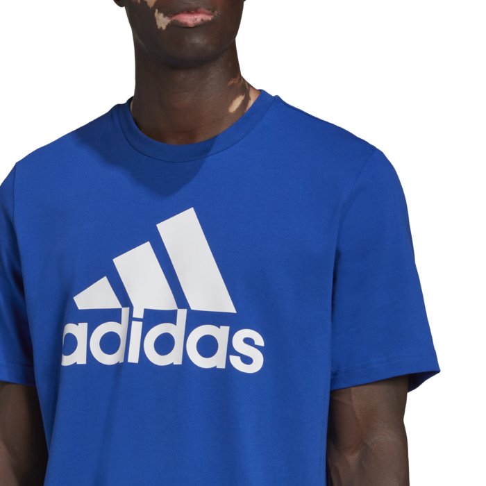 Tričko adidas modré M BL SJ T HE1852