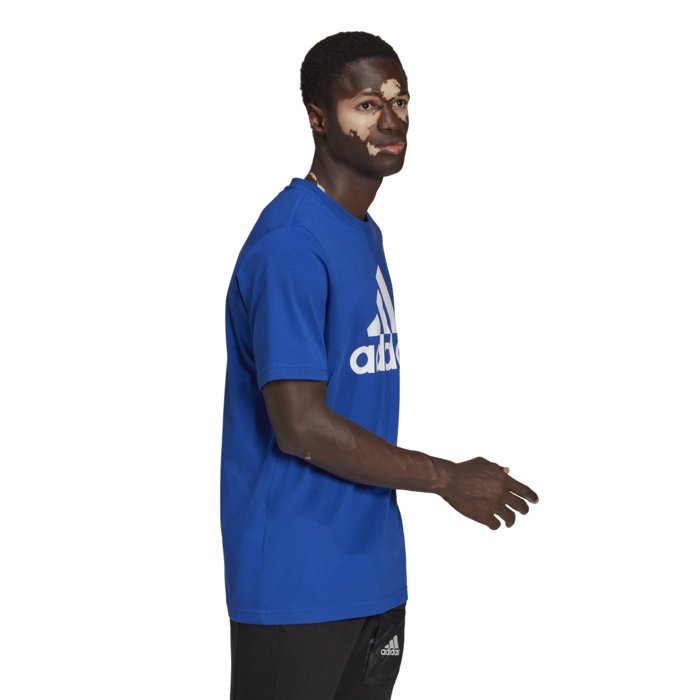 Tričko adidas modré M BL SJ T HE1852