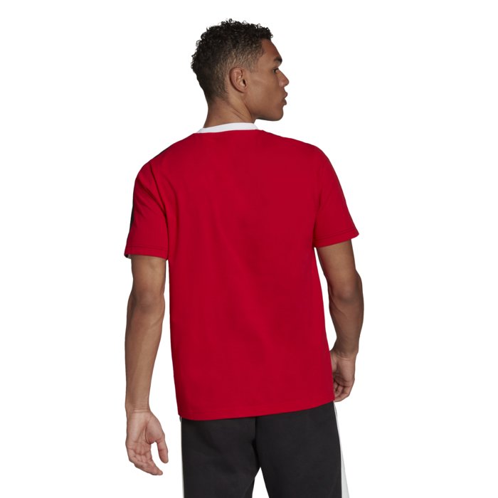 Tričko adidas červené M CB T HE4330