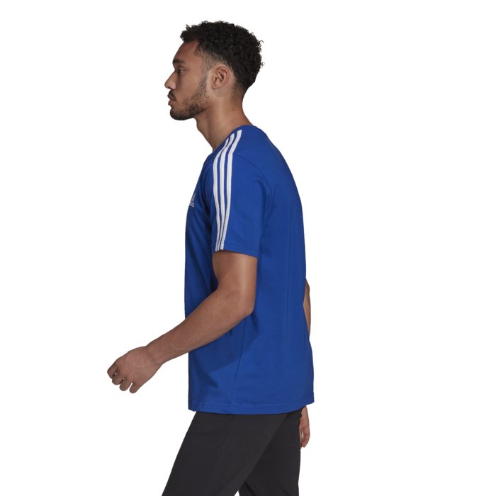 Tričko adidas modré M 3S SJ T HE4410