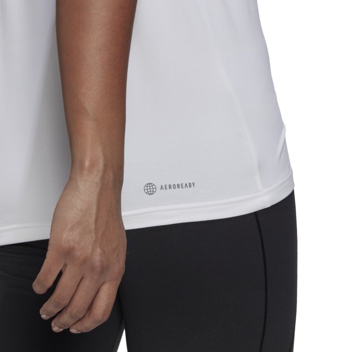 Tričko adidas biele W MIN TEE HM4491