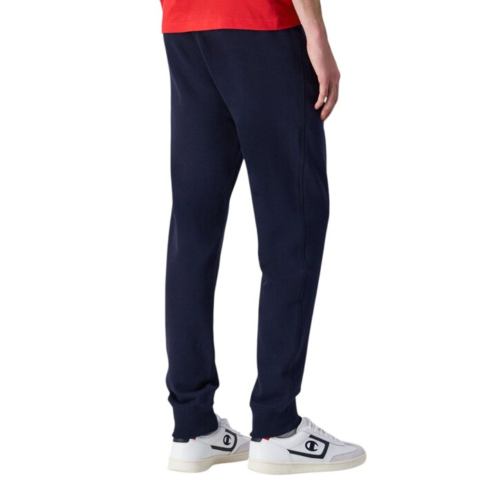 Tepláky CHAMPION modré M RIB CUFF PANTS 220804 BS501 NNY