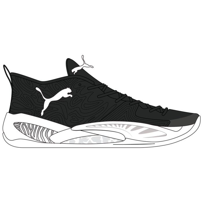 Obuv PUMA čierna Court Pro 3 313830 01