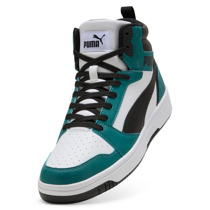 Obuv PUMA bielo/zelená Rebound v6 392326 54