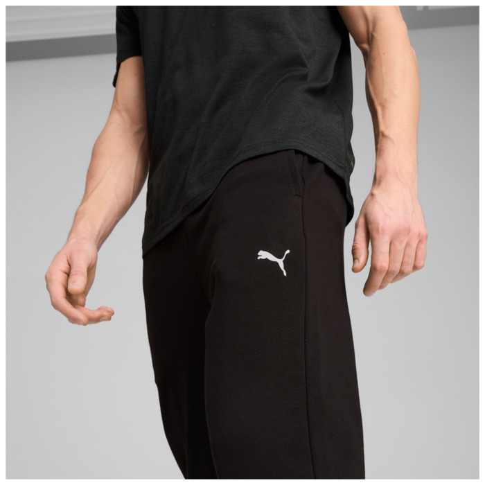 Tepláky PUMA čierne TAD ESS French Terry Jogger 525917 01
