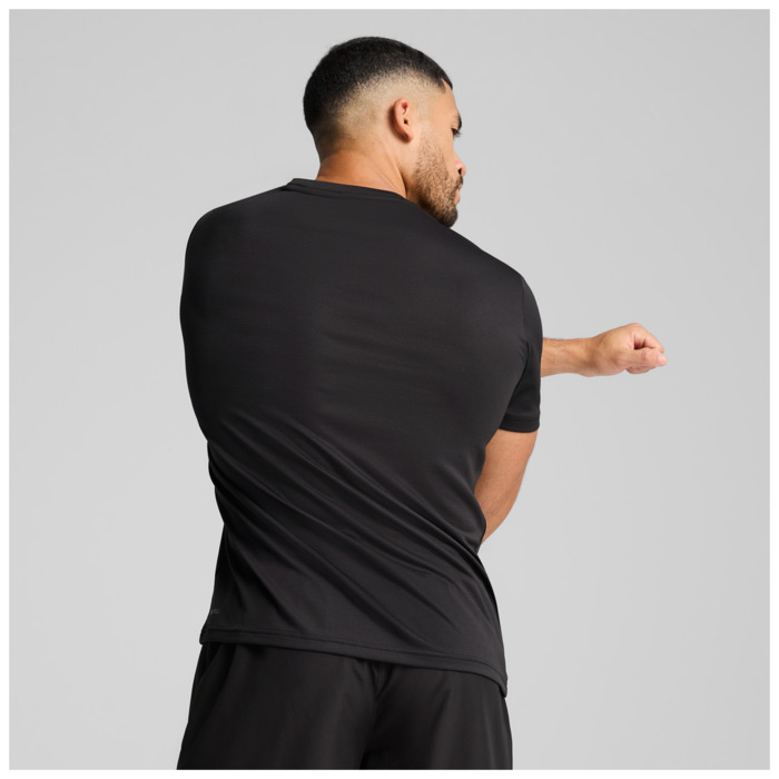 Tričko PUMA čierne M TAD Ess Poly Texture Tee 527155 01