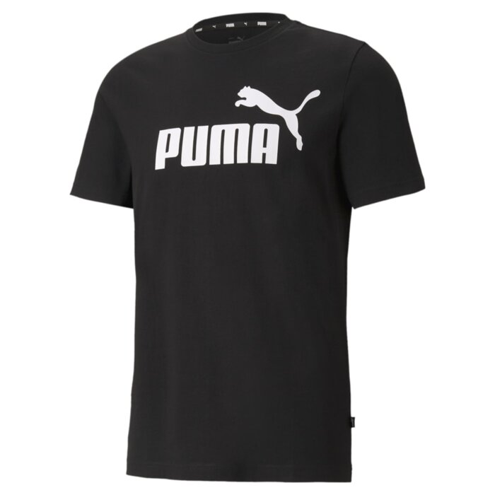 Tričko PUMA čierne ESS Logo Tee 586666 01