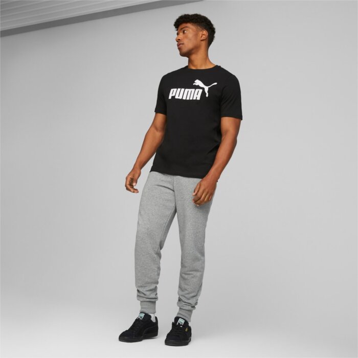 Tričko PUMA čierne ESS Logo Tee 586666 01