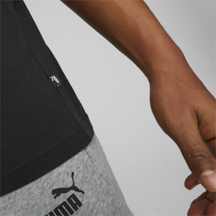 Tričko PUMA čierne ESS Logo Tee 586666 01
