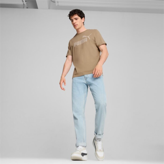 Tričko PUMA zelené ESS Logo Tee 586667 13