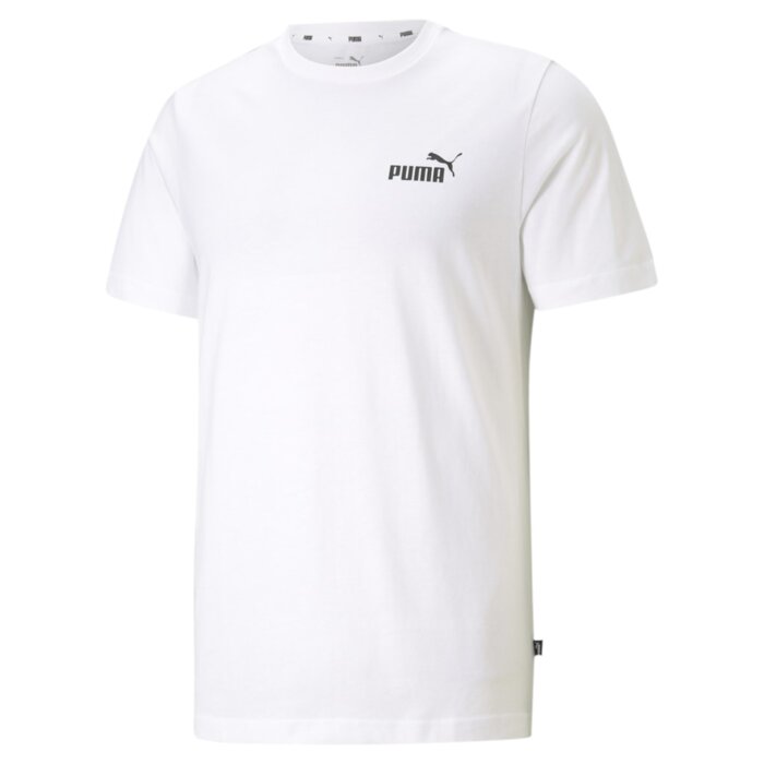 Tričko PUMA biele ESS Small Logo Tee 586668 02