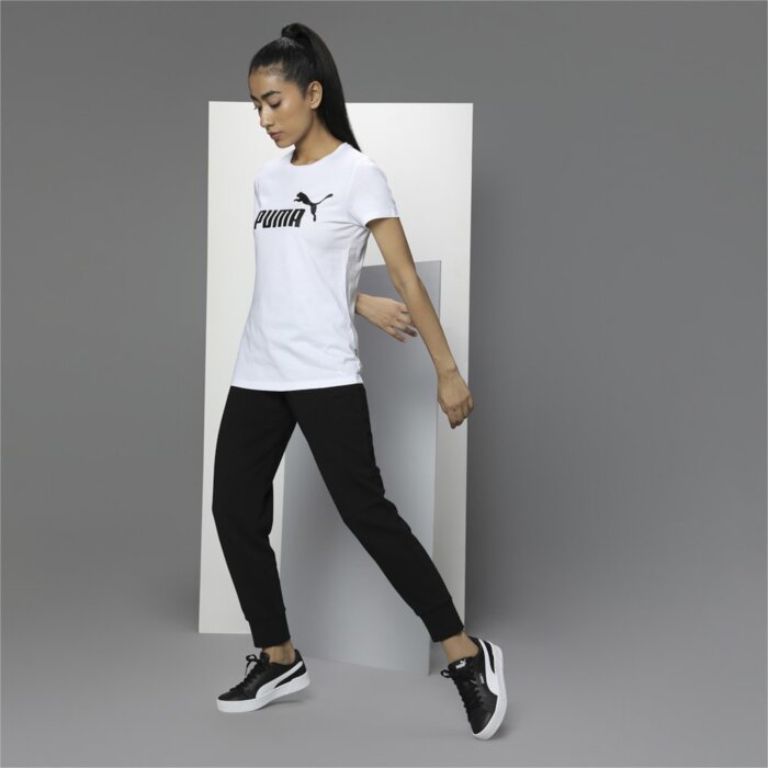 Tričko PUMA biele ESS Logo Tee 586774 02