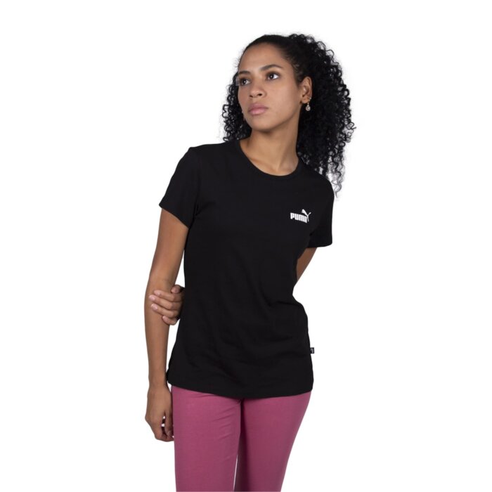 Tričko PUMA čierne ESS Small Logo Tee 586776 01