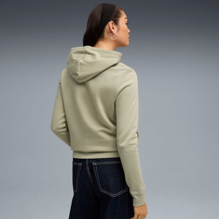 Mikina PUMA zelená ESS No. 1 Logo Hoodie FL 682389 82