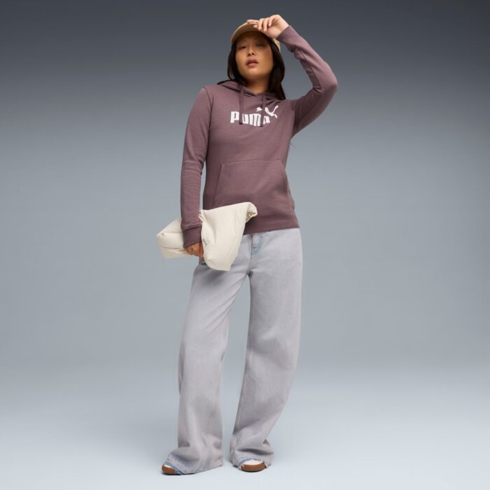 Mikina PUMA fialová ESS No. 1 Logo Hoodie FL 682389 88