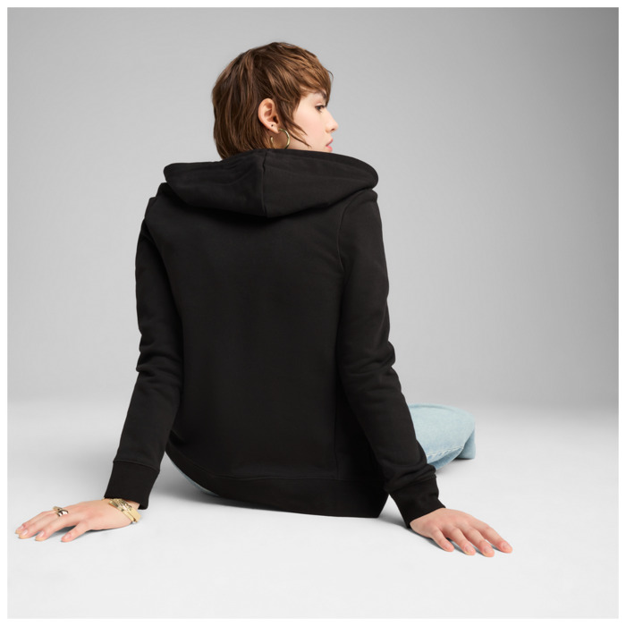 Mikina PUMA čierna ESS Full Zip Hoodie TR 682406 01