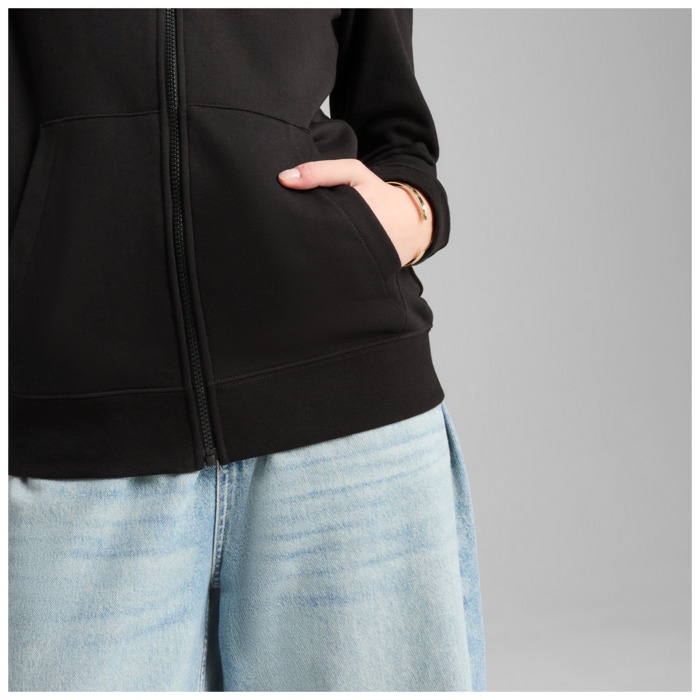 Mikina PUMA čierna ESS Full Zip Hoodie TR 682406 01