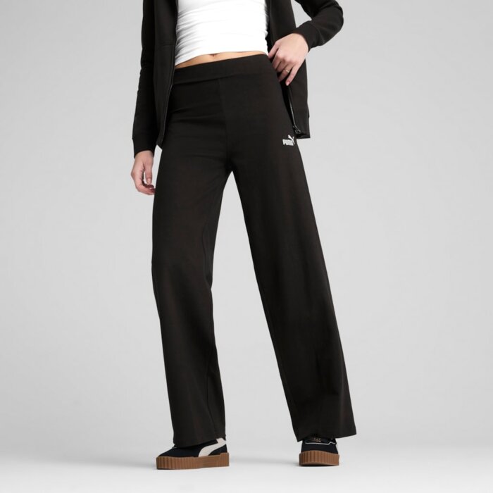 Legíny PUMA čierne ESS Small No. 1 Logo High-Waist Straight Leggings 682428 01