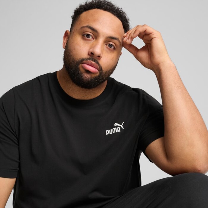 Tričko PUMA čierne ESS Small No. 1 Logo Tee 682534 01